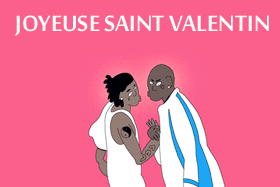 Gif animé joyeuse Saint Valentin amoureux